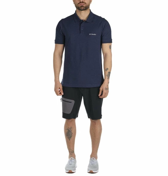 Columbia M Cascade Range Solid Erkek Polo Tişört CS0214-466 - Resim 4