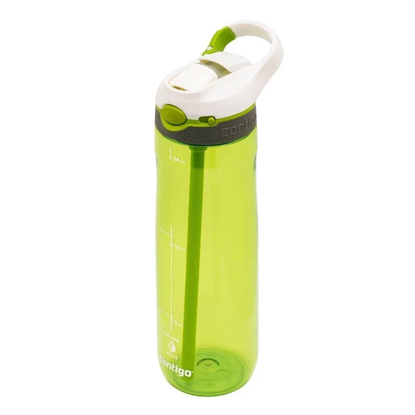 Contigo Ashland Tren Tek El Bas İç Kapaklı Su Matarası 720ml 2191380 - Yeşil - 5