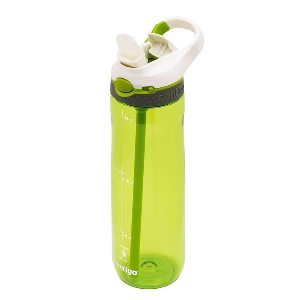 Contigo Ashland Tren Tek El Bas İç Kapaklı Su Matarası 720ml 2191380 - Yeşil - 6