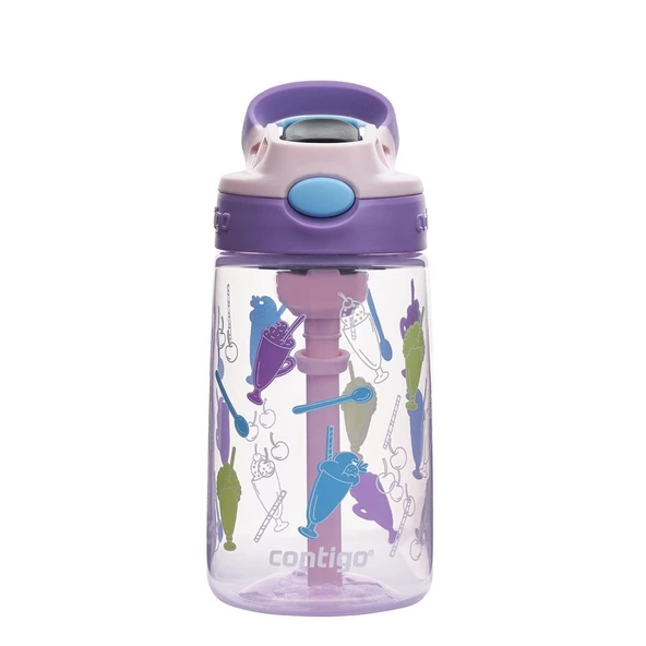 Contigo Gizmo Flip Pro Shakes Tritan Çocuk Suluğu 420ML - Pembe