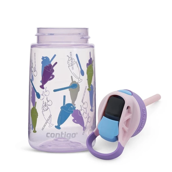Contigo Gizmo Flip Pro Shakes Tritan Çocuk Suluğu 420ML - Pembe - 6