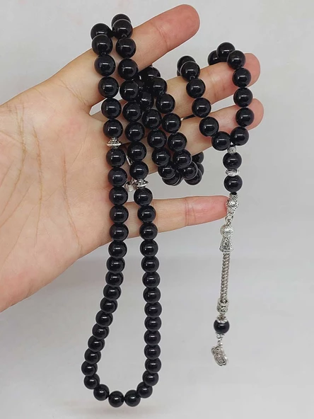 Turmalin Taşı 99luk Tesbih 8mm (2913) - 4