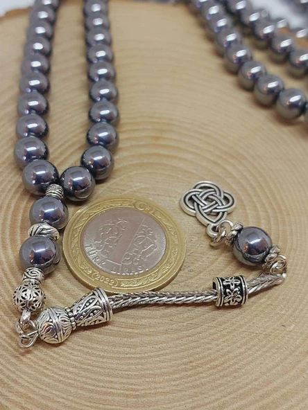 Terahertz Taşı 99luk Tesbih 8mm (3892) - Resim 3