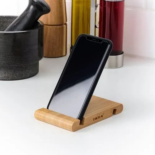 SUMUHOME BERGENES TELEFON TABLET STANDI BAMBU - 4