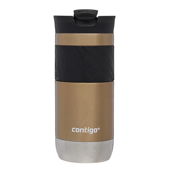 Contigo Byron Pro Snapseal Termos Bardak 470ML - Karamel - 2