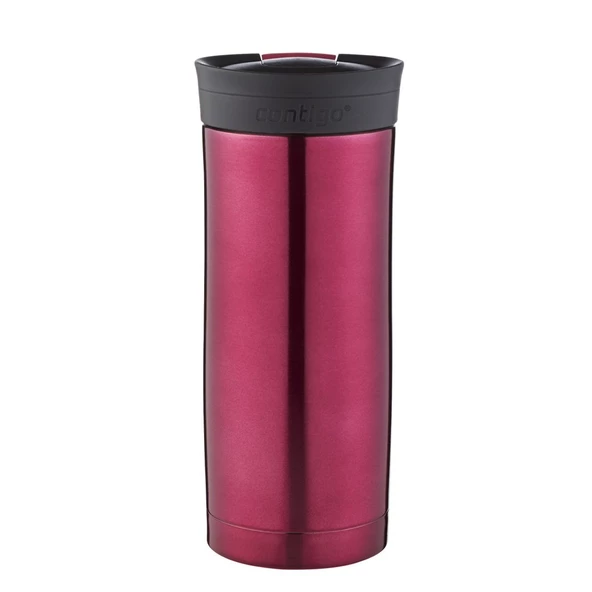 Contigo Huron Pro Snapseal Termos Bardak 470ML - Pembe - Resim 5