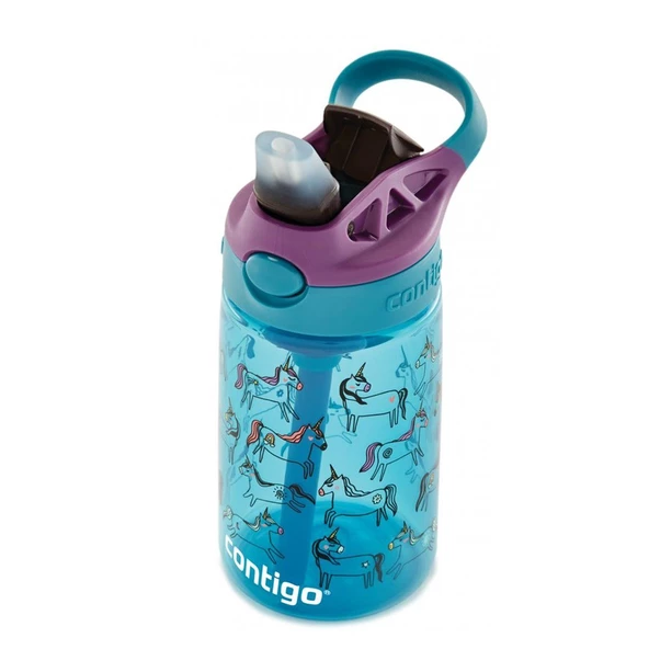 Contigo Gizmo Flip Pro Unicorn Tritan Çocuk Suluğu 420ML - Mavi - 4