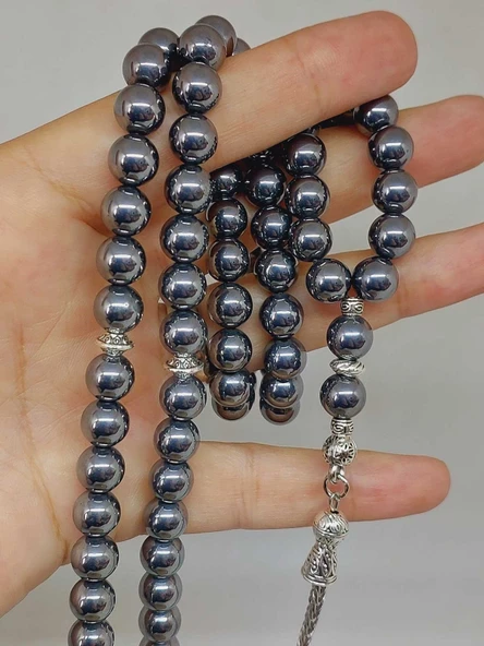 Terahertz Taşı 99luk Tesbih 8mm (3892) - Resim 2