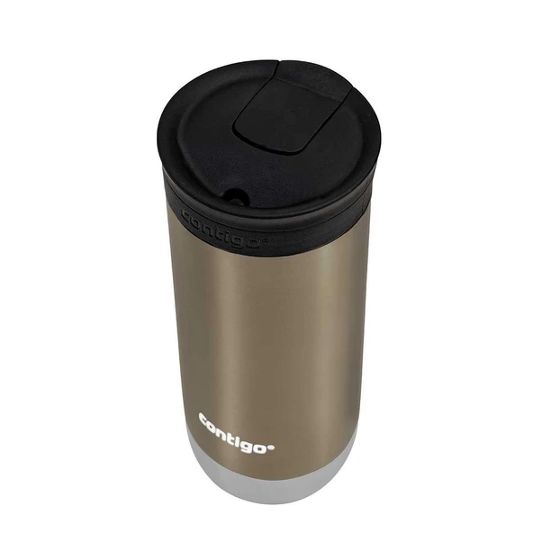 Contigo Huron Pro Snapseal Termos Bardak 470ML - Latte - 3