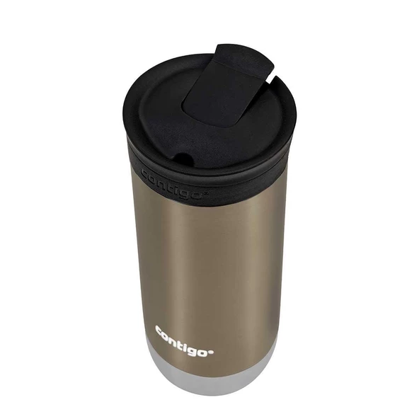 Contigo Huron Pro Snapseal Termos Bardak 470ML - Latte - 4
