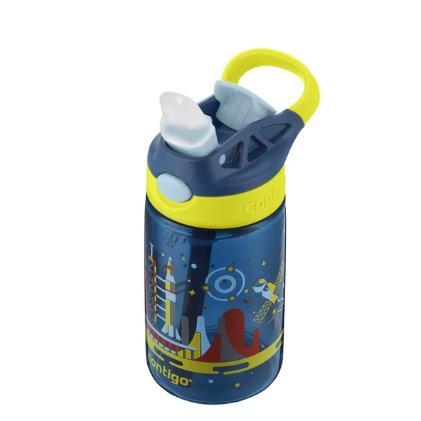 Contigo Gizmo Flip Uzay Tritan Çocuk Suluğu 420ML - Mavi - Resim 5