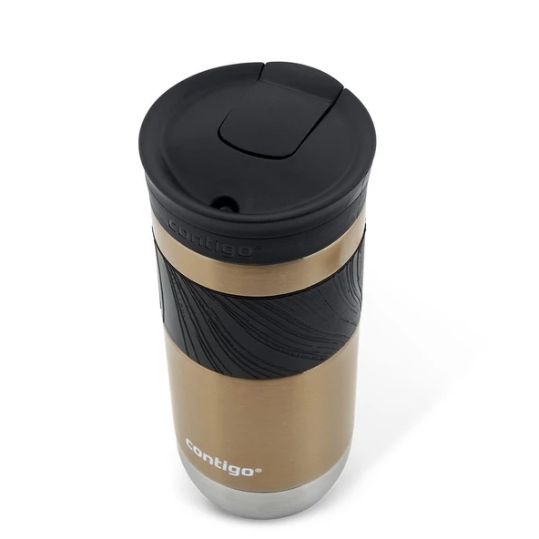 Contigo Byron Pro Snapseal Termos Bardak 470ML - Karamel - 4