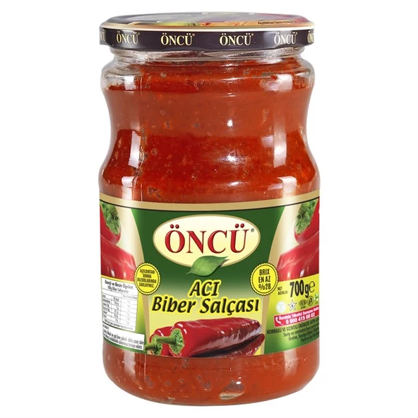 Öncü Acı Biber Salçası 700 gr