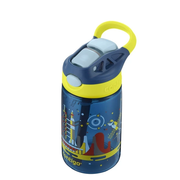 Contigo Gizmo Flip Uzay Tritan Çocuk Suluğu 420ML - Mavi - Resim 4