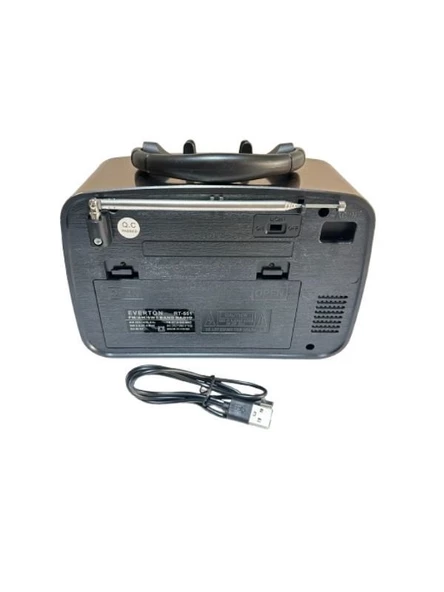Everton RT-551 Nostalji Bluetooth/USB/Sd kart/ Radyo mp3 Player Müzik Kutusu - 4