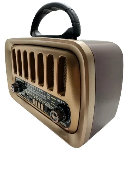 Everton RT-870 Nostalji Müzik Kutusu, Bluetooth, Usb/Sd/Aux/Fm 3 Band Radyo TWS - 2