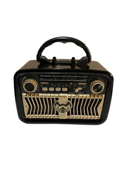 Everton RT-551 Nostalji Bluetooth/USB/Sd kart/ Radyo mp3 Player Müzik Kutusu