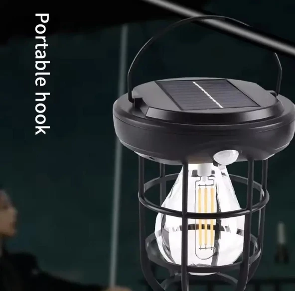 Or-T66 Solar Güneş Enerjili Led Bağ Bahçe Aydınlatması Hareket Sensörlü Su Geçirmez Askılı ve Duvar Lambası - 3