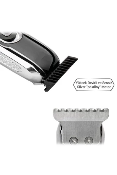 IPONE IP-1011 Profesyonel Şarjlı Saç Sakal Traş Makinası - 4