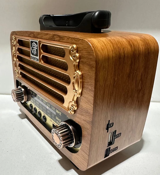 Everton RT-674 Orta Boy Solar Güneş Enerjili Bluetooth/USB/Sd kart/ Radyo mp3 Player Müzik Kutusu - 2