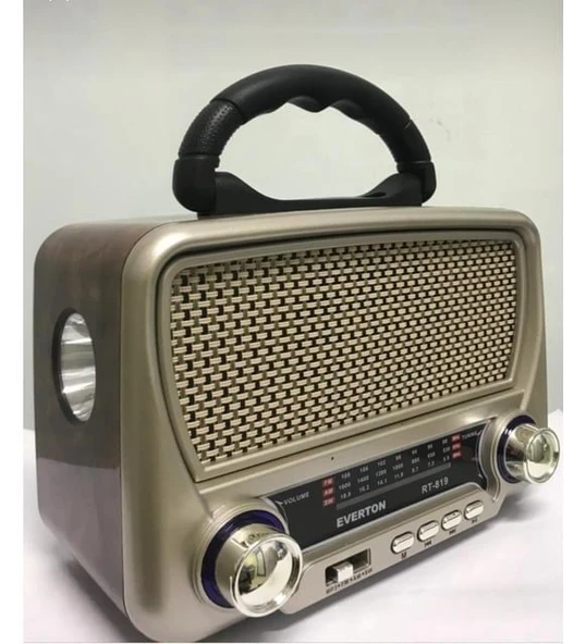 Everton RT-819 USB / SD / Radyo Solar Fener Müzik Kutusu