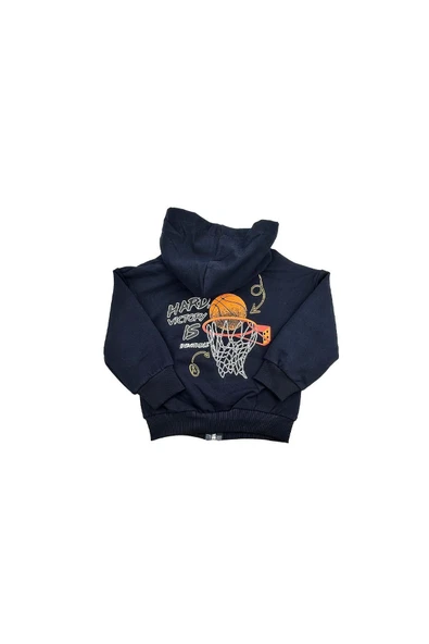 Basketbol Kapsonlu Pamuklu Erkek Bebek sweat bipamuk - 10