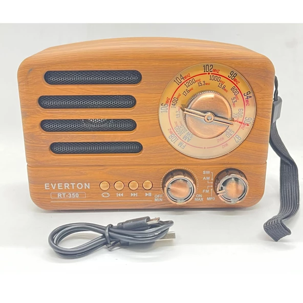 Everton RT-350 Bluetooth Usb/Sd/Aux/Fm Radyo Müzik Kutusu - 2