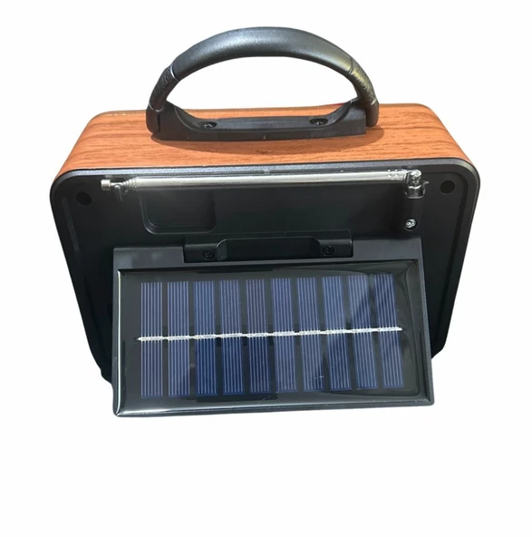 Everton RT-834 Orta Solar Güneş Enerjili Bluetooth, Nostalji , FM/AM/SW 3 Band Radyo ,usb, sd  mp3 player - 3