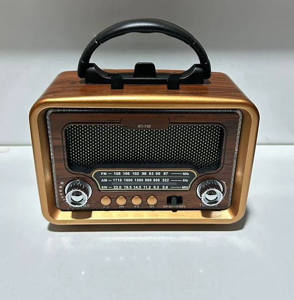 Everton RT-758 Ledli Bluetooth/USB/Sd kart/ Radyo mp3 Player Müzik Kutusu - 3