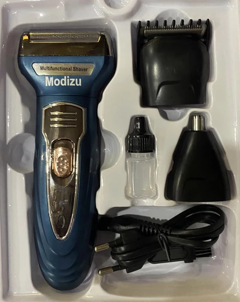 Modizu IP-2020 3 Başlıklı Traş Makinası Profesyonelleri Tercihi - 2