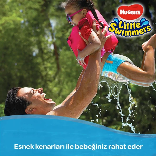 Huggıes Little Swımmers Mayo Bebek Bezi Beden:3-4 (7-15KG) 24 Adet (2PK*12) - 4