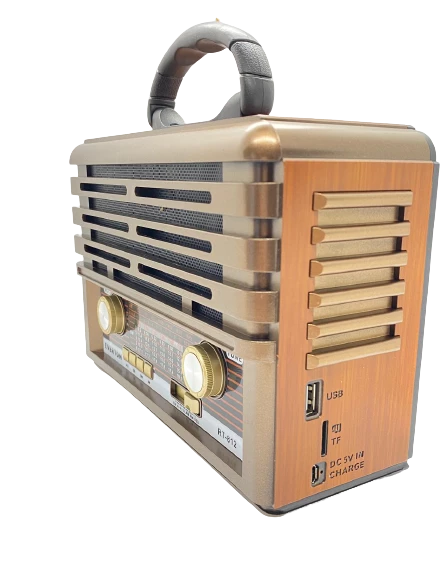 Everton RT-812  Bluetooth, Usb/Sd/Aux/Fm 3 Band Radyo Nostalji Müzik Kutusu - 2