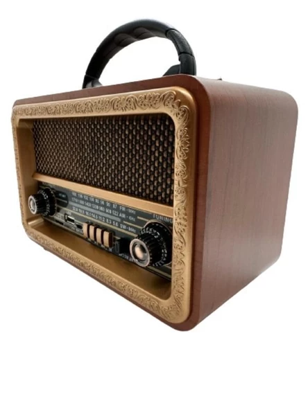 Everton RT-861 Orta Boy Nostalji Müzik Kutusu, Bluetooth, Usb/Sd/Aux/Fm 3 Band Radyo TWS - 2