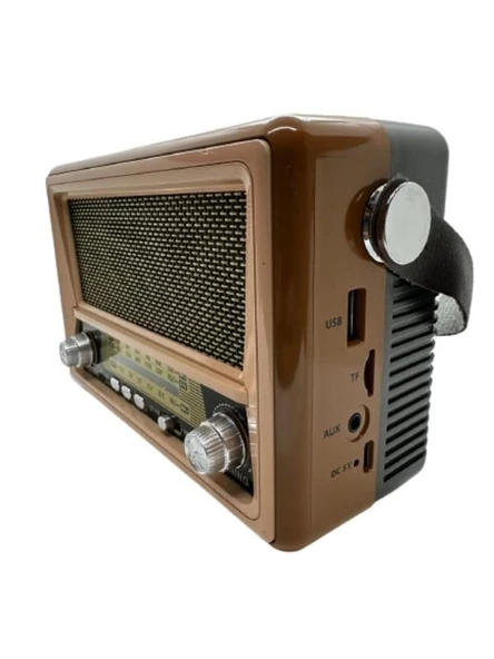 Everton RT-865 Nostalji Müzik Kutusu, Bluetooth, Usb/Sd/Aux/Fm 3 Band Radyo TWS - 2