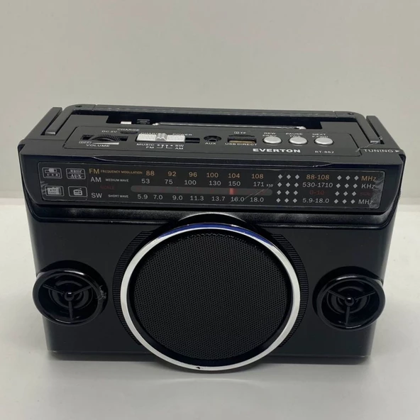 Everton RT-882 USB / SD / 3 Band Radyo Müzik Kutusu - 2