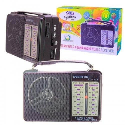 RT-1218 Everton FM/AM/SW1-2 4BAND DÜNYA RADYOSU