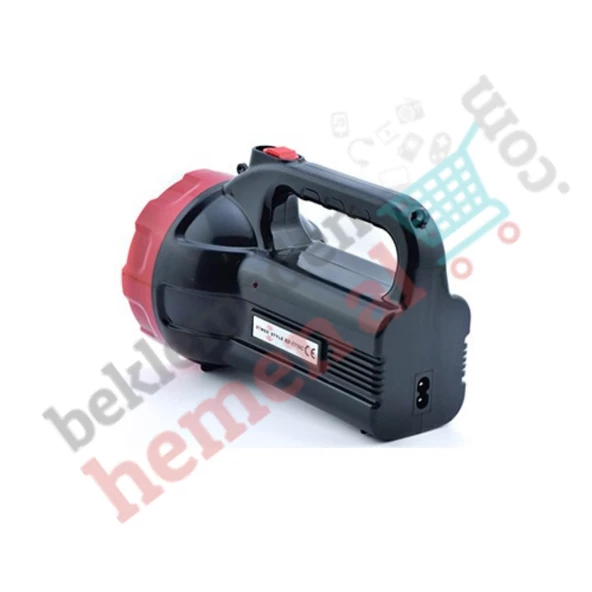PS-7716C Uzun Menzilli 5W Şarjlı El Feneri Projektör - 3