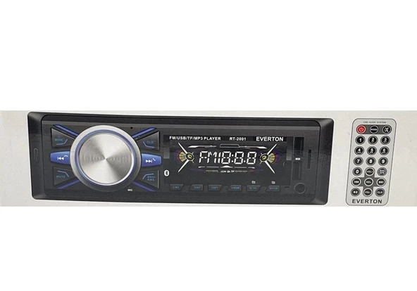 Everton RT-2001 ÇİFT USB'li USB-SD-FM-AUX- Bluetooth Oto Teyp 4x55 Watt