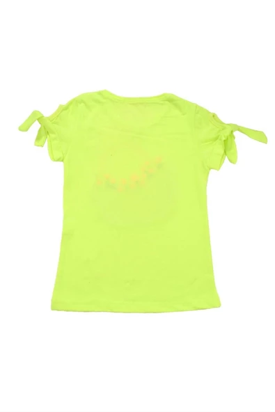 Çiçek Sepet Nakışlı Kız Bebek Tshirt Yeşil bipamuk - 7