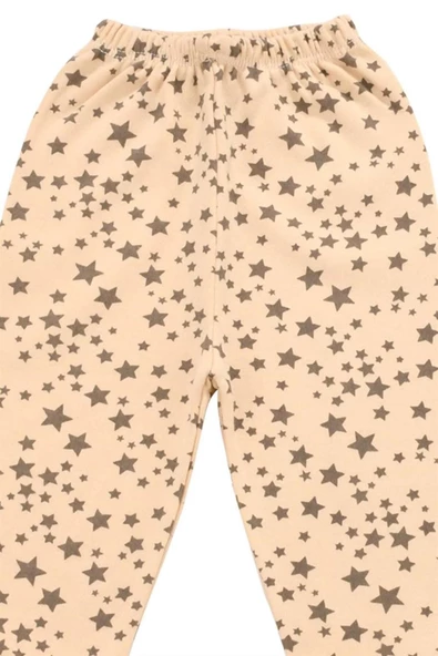 Yıldızlı Patikli Alt Bej bipamuk - 9