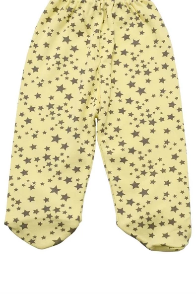 Yıldızlı Patikli Alt Sarı bipamuk - 4