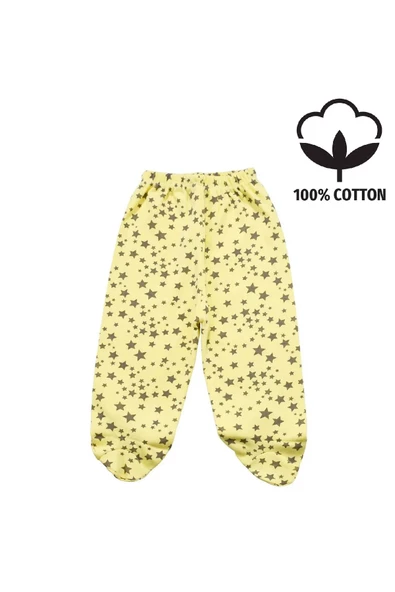 Yıldızlı Patikli Alt Sarı bipamuk - 6