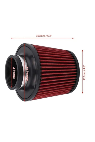 Açık Hava Filtresi Performans Arttırıcı 76 mm - Resim 2