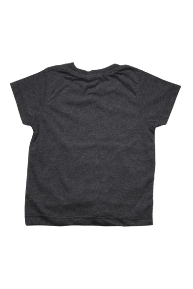 Cepli The Baskılı Erkek Bebek Tshirt Gri bipamuk - 7