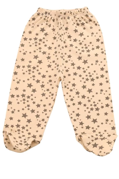 Yıldızlı Patikli Alt Bej bipamuk - 10