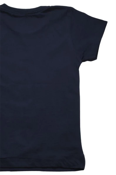 Cepli The Baskılı Erkek Bebek Tshirt Lacivert bipamuk - 3