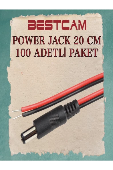 BESTCAM  Power Jack 20 CM 100 Adetli Paket