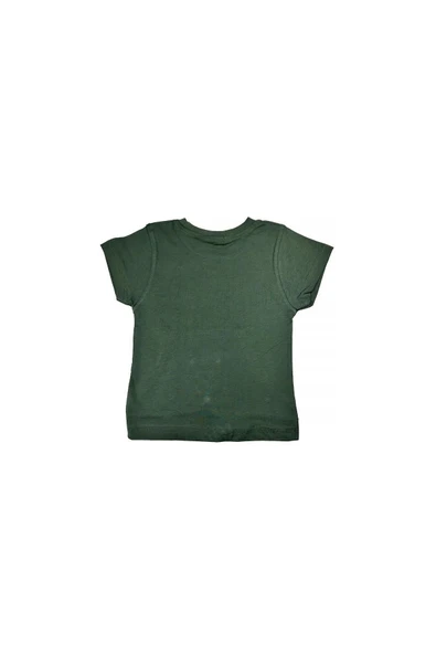 Cepli The Baskılı Erkek Bebek Tshirt Yeşil bipamuk - 2