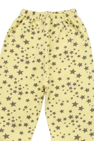 Yıldızlı Patikli Alt Sarı bipamuk - 7