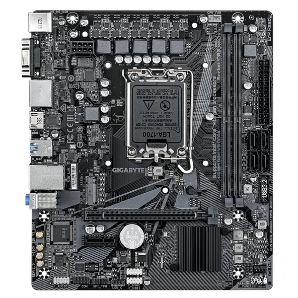Gigabyte H610M-S2H-V3 Intel LGA1700 DDR4 Micro ATX Anakart - 2